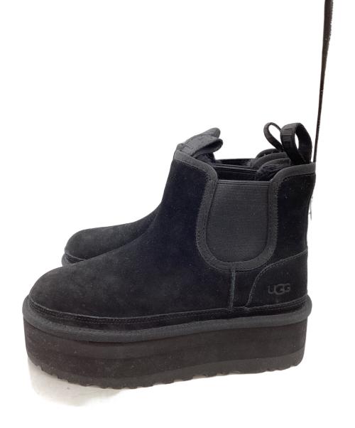 UGG（アグ）UGG (アグ) Neumel Platform Chelsea　/　1134526 ブラック サイズ:24の古着・服飾アイテム