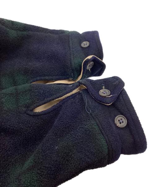 POLO RALPH LAUREN（ポロ・ラルフローレン）POLO RALPH LAUREN (ポロ・ラルフローレン) フリーススイングトップ / ブラックウォッチ柄 / USA製 ネイビー サイズ:Mの古着・服飾アイテム