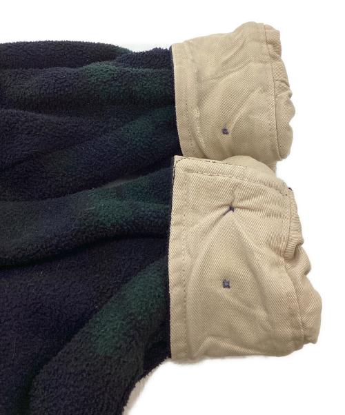 POLO RALPH LAUREN（ポロ・ラルフローレン）POLO RALPH LAUREN (ポロ・ラルフローレン) フリーススイングトップ / ブラックウォッチ柄 / USA製 ネイビー サイズ:Mの古着・服飾アイテム