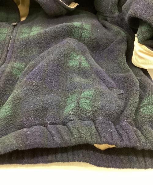 POLO RALPH LAUREN（ポロ・ラルフローレン）POLO RALPH LAUREN (ポロ・ラルフローレン) フリーススイングトップ / ブラックウォッチ柄 / USA製 ネイビー サイズ:Mの古着・服飾アイテム