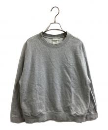 Snow peak（スノーピーク）の古着「Recycled Cotton Sweat Crewneck」｜グレー