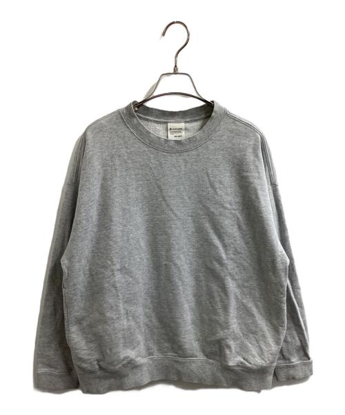 Snow peak（スノーピーク）snow peak (スノーピーク) Recycled Cotton Sweat Crewneck グレー サイズ:Sの古着・服飾アイテム