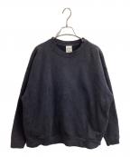 Snow peakスノーピーク）の古着「Recycled Cotton Sweat Crewneck」｜ブラック