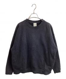 Snow peak（スノーピーク）の古着「Recycled Cotton Sweat Crewneck」｜ブラック