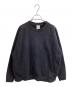 snow peak（スノーピーク）の古着「Recycled Cotton Sweat Crewneck」｜ブラック