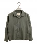 Snow peakスノーピーク）の古着「Pe Light Poplin Shirts」｜オリーブ