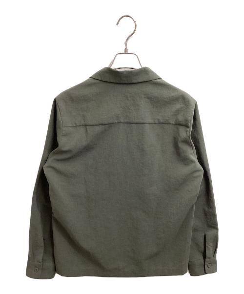 Snow peak（スノーピーク）snow peak (スノーピーク) Pe Light Poplin Shirts オリーブ サイズ:Sの古着・服飾アイテム