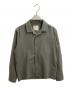 snow peak（スノーピーク）の古着「Pe Light Poplin Shirts」｜オリーブ