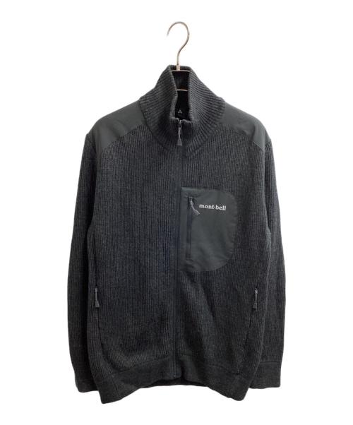 mont-bell（モンベル）mont-bell (モンベル) ミッテルレギ フルZ セーター グレー サイズ:Sの古着・服飾アイテム