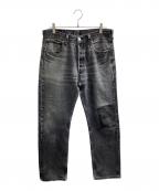 LEVI'Sリーバイス）の古着「97年製 後染め 501デニムパンツ / USA製」｜サルファーブラック