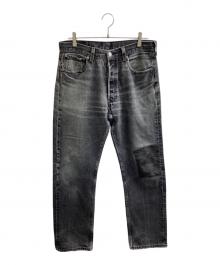 LEVI'S（リーバイス）の古着「97年製 後染め 501デニムパンツ / USA製」｜サルファーブラック