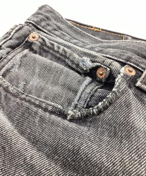 LEVI'S（リーバイス）LEVI'S (リーバイス) 97年製 後染め 501デニムパンツ / USA製 サルファーブラック サイズ:W33L30の古着・服飾アイテム