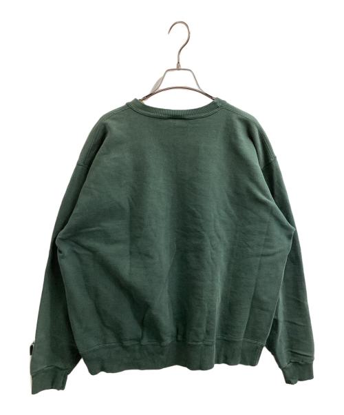 Champion（チャンピオン）Champion (チャンピオン) 90's USA製 前V刺繍ロゴ スウェット グリーン サイズ:ＸＸＬの古着・服飾アイテム