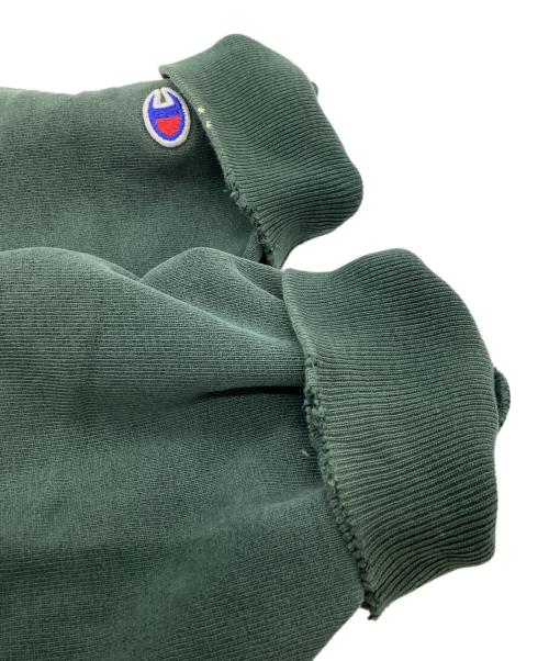 Champion（チャンピオン）Champion (チャンピオン) 90's USA製 前V刺繍ロゴ スウェット グリーン サイズ:ＸＸＬの古着・服飾アイテム