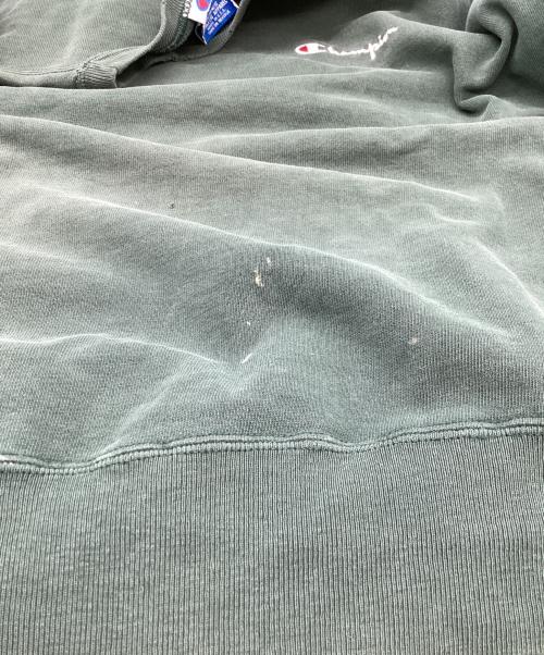 Champion（チャンピオン）Champion (チャンピオン) 90's USA製 前V刺繍ロゴ スウェット グリーン サイズ:ＸＸＬの古着・服飾アイテム
