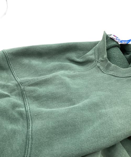 Champion（チャンピオン）Champion (チャンピオン) 90's USA製 前V刺繍ロゴ スウェット グリーン サイズ:ＸＸＬの古着・服飾アイテム