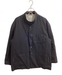 INTERIM（インテリム）の古着「MILITARYWOOL SERGE FORESTIERE」｜ブラック