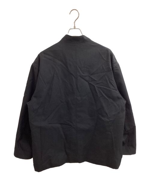 INTERIM（インテリム）INTERIM (インテリム) MILITARYWOOL SERGE FORESTIERE ブラック サイズ:表記無しの古着・服飾アイテム