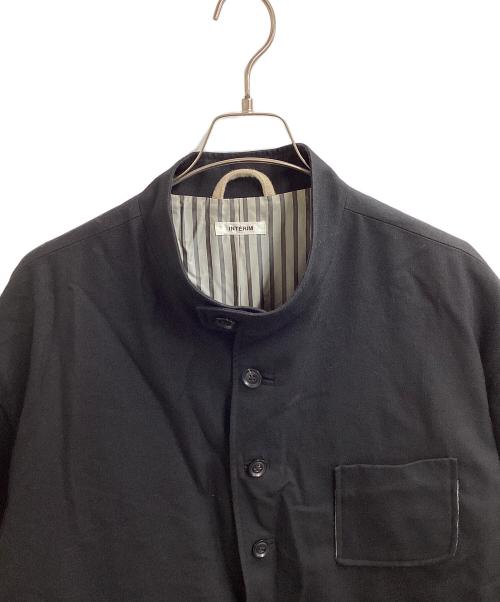 INTERIM（インテリム）INTERIM (インテリム) MILITARYWOOL SERGE FORESTIERE ブラック サイズ:表記無しの古着・服飾アイテム