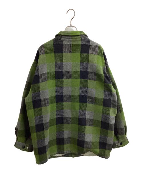 TENDERLOIN（テンダーロイン）TENDERLOIN　 (テンダーロイン) T-BEARCPO CPOジャケット グリーン サイズ:Lの古着・服飾アイテム