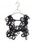 RUMCHE（ラムシェ）の古着「Flower Bond Yarn Harness」｜ブラック
