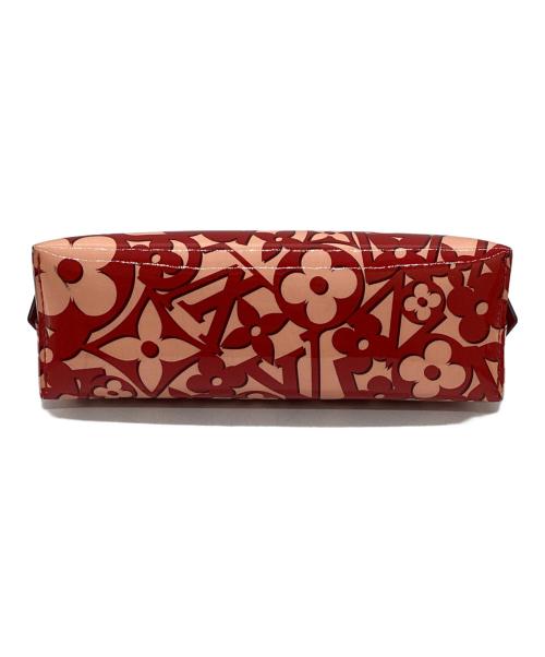 LOUIS VUITTON（ルイ ヴィトン）LOUIS VUITTON (ルイ ヴィトン) ヴェルニ スイートモノグラム ポシェット コスメティック レッドの古着・服飾アイテム