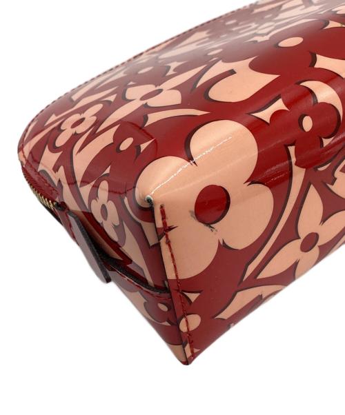 LOUIS VUITTON（ルイ ヴィトン）LOUIS VUITTON (ルイ ヴィトン) ヴェルニ スイートモノグラム ポシェット コスメティック レッドの古着・服飾アイテム
