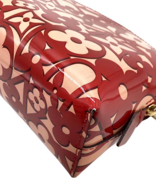 LOUIS VUITTON（ルイ ヴィトン）LOUIS VUITTON (ルイ ヴィトン) ヴェルニ スイートモノグラム ポシェット コスメティック レッドの古着・服飾アイテム