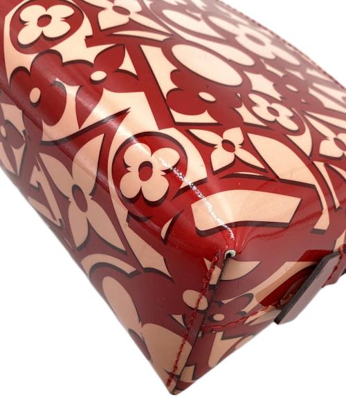 LOUIS VUITTON（ルイ ヴィトン）LOUIS VUITTON (ルイ ヴィトン) ヴェルニ スイートモノグラム ポシェット コスメティック レッドの古着・服飾アイテム