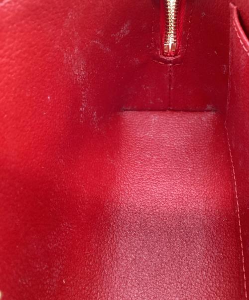 LOUIS VUITTON（ルイ ヴィトン）LOUIS VUITTON (ルイ ヴィトン) ヴェルニ スイートモノグラム ポシェット コスメティック レッドの古着・服飾アイテム