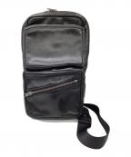 LUGGAGE LABELラゲッジ レーベル）の古着「ELEMENT  SLING SHOULDER BAG」｜ブラック