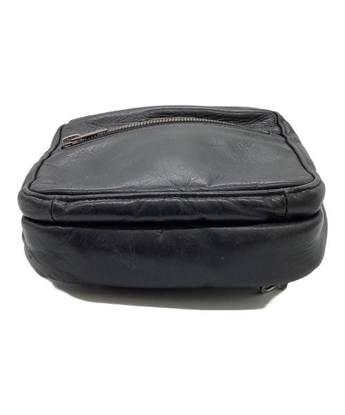 LUGGAGE LABEL（ラゲッジ レーベル）LUGGAGE LABEL (ラゲッジ レーベル) ELEMENT  SLING SHOULDER BAG ブラックの古着・服飾アイテム