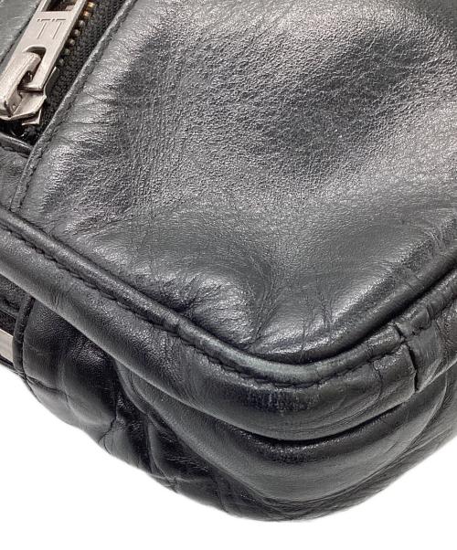 LUGGAGE LABEL（ラゲッジ レーベル）LUGGAGE LABEL (ラゲッジ レーベル) ELEMENT  SLING SHOULDER BAG ブラックの古着・服飾アイテム