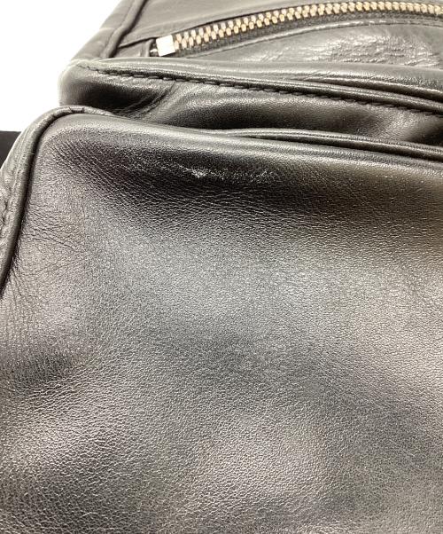 LUGGAGE LABEL（ラゲッジ レーベル）LUGGAGE LABEL (ラゲッジ レーベル) ELEMENT  SLING SHOULDER BAG ブラックの古着・服飾アイテム