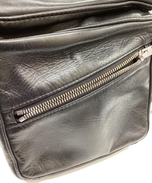 LUGGAGE LABEL（ラゲッジ レーベル）LUGGAGE LABEL (ラゲッジ レーベル) ELEMENT  SLING SHOULDER BAG ブラックの古着・服飾アイテム