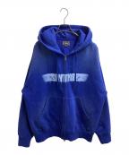 TOKYO 23トウキョウニジュウサン）の古着「Motion Logo Zip Up Hoodie　/　TOBSP-SW008」｜ブルー