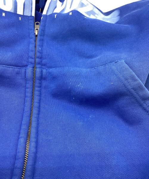 TOKYO 23（トウキョウニジュウサン）TOKYO 23 (トウキョウニジュウサン) Motion Logo Zip Up Hoodie　/　TOBSP-SW008 ブルー サイズ:Lの古着・服飾アイテム