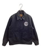 CALEEキャリー）の古着「T/C TWILL WORK JACKET」｜ブラック