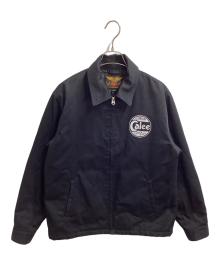 CALEE（キャリー）の古着「T/C TWILL WORK JACKET」｜ブラック