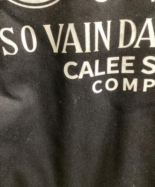 CALEE（キャリー）CALEE (キャリー) T/C TWILL WORK JACKET ブラック サイズ:Mの古着・服飾アイテム
