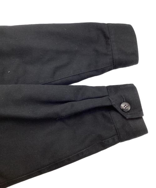CALEE（キャリー）CALEE (キャリー) T/C TWILL WORK JACKET ブラック サイズ:Mの古着・服飾アイテム