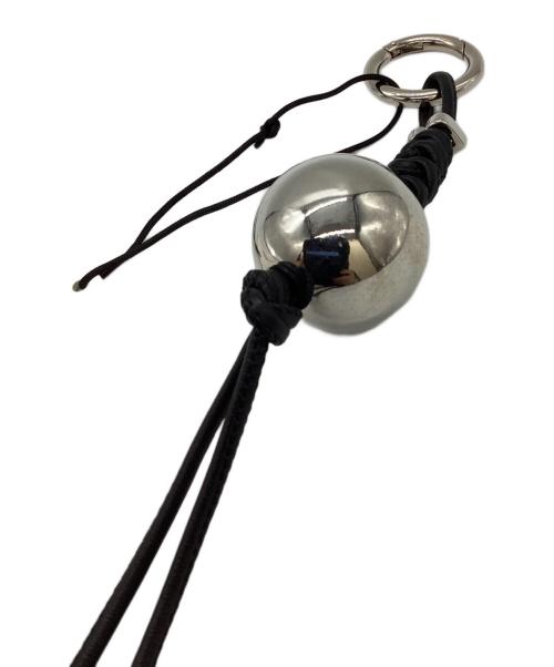 Bucket Baggage（バケットバゲージ）Bucket Baggage (バケットバゲージ) Ball Charm シルバー×ブラック 未使用品の古着・服飾アイテム