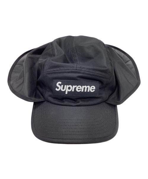 SUPREME（シュプリーム）Supreme (シュプリーム) Mesh Sunshield Camp Cap / 24SS ブラックの古着・服飾アイテム