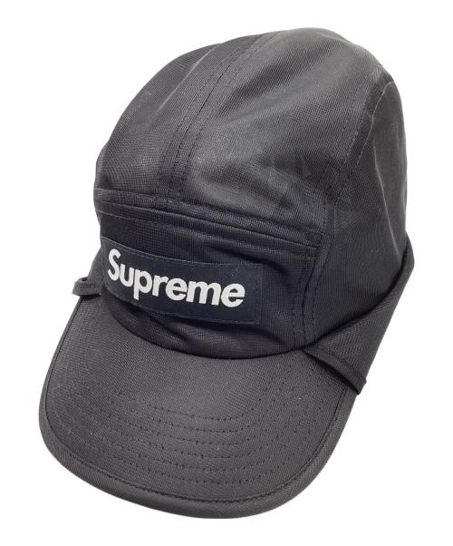 SUPREME（シュプリーム）Supreme (シュプリーム) Mesh Sunshield Camp Cap / 24SS ブラックの古着・服飾アイテム