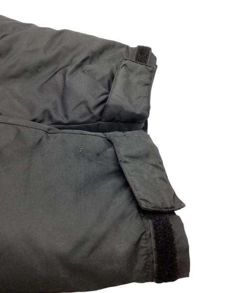 stussy（ステューシー）stussy (ステューシー) 00's ネイティブ柄切替 N-3B型 ダウンコート　/　OLD ブラック サイズ:XLの古着・服飾アイテム