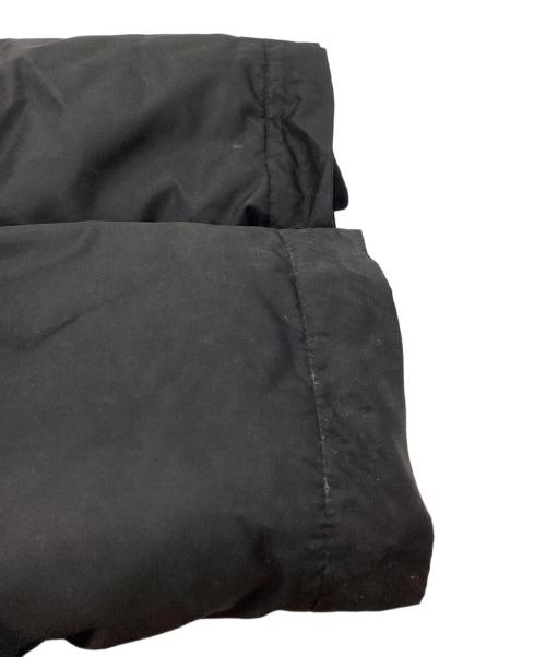 stussy（ステューシー）stussy (ステューシー) 00's ネイティブ柄切替 N-3B型 ダウンコート　/　OLD ブラック サイズ:XLの古着・服飾アイテム