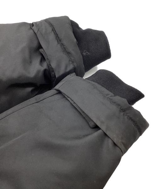 stussy（ステューシー）stussy (ステューシー) 00's ネイティブ柄切替 N-3B型 ダウンコート　/　OLD ブラック サイズ:XLの古着・服飾アイテム