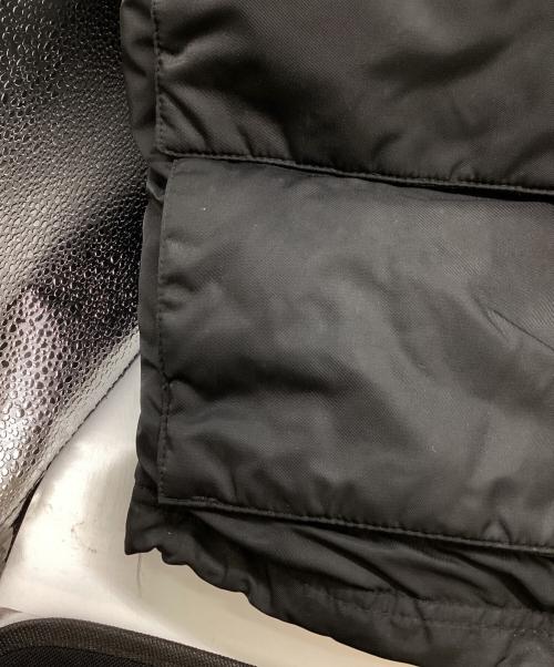 stussy（ステューシー）stussy (ステューシー) 00's ネイティブ柄切替 N-3B型 ダウンコート　/　OLD ブラック サイズ:XLの古着・服飾アイテム