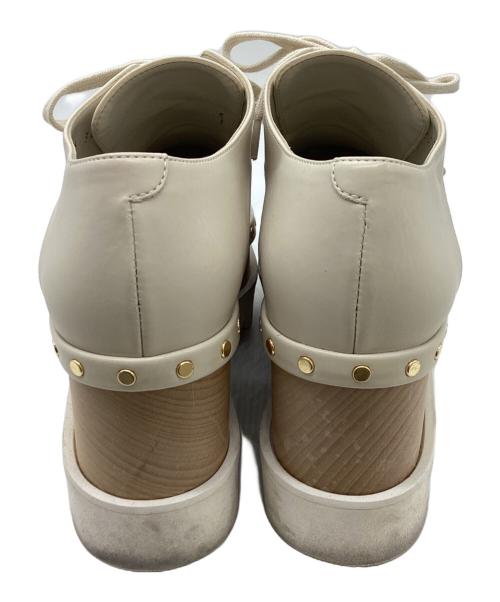 STELLA McCARTNEY（ステラマッカートニー）STELLA McCARTNEY (ステラマッカートニー) Elyse Platforms　/　800316 アイボリー サイズ:34の古着・服飾アイテム
