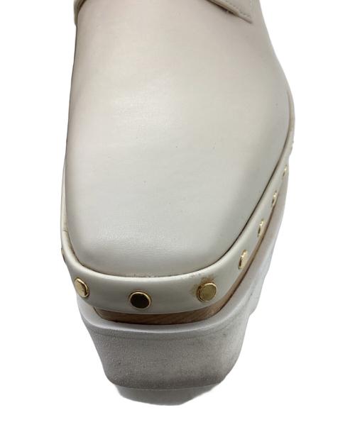 STELLA McCARTNEY（ステラマッカートニー）STELLA McCARTNEY (ステラマッカートニー) Elyse Platforms　/　800316 アイボリー サイズ:34の古着・服飾アイテム